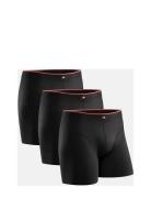 Men's Bamboo Trunks 3-Pack Sport Boxers Black Danish Endurance