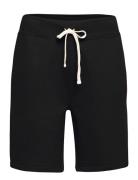 9.5-Inch The Rl Fleece Short Bottoms Shorts Sweat Shorts Black Polo Ra...