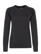 Core Dry Active Comfort Ls W Sport T-shirts & Tops Long-sleeved Black ...