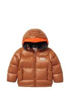 K Isfjord Down Jacket Sport Jackets & Coats Puffer & Padded Orange Hel...