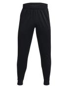 Ua Armour Fleece Joggers Bottoms Sweatpants Black Under Armour