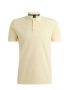 Paddy Sport Polos Short-sleeved Gold BOSS