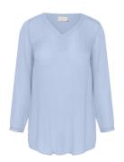 Kcami Ls Tunic Tops Tunics Blue Kaffe Curve