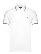 Polo Shirt Designers Polos Short-sleeved White Emporio Armani