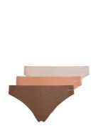 3 Pack Brazilian Lingerie Panties Brazilian Panties Brown Tommy Hilfig...