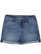 Celia Short Bottoms Shorts Denim Shorts Blue Garcia