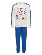 Lk Dy Mm Jog Sport Tracksuits Blue Adidas Sportswear