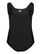 Adicolor 3 Stripes Swimsuit Sport Swimsuits Black Adidas Performance