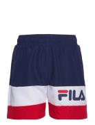 Langula Beach Shorts Sport Swimshorts Multi/patterned FILA