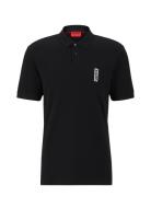 Darakorum Designers Polos Short-sleeved Black HUGO