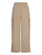 Trentmd Pants Bottoms Trousers Cargo Pants Beige Modström