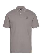 Ocean Polo Sport Polos Short-sleeved Grey Sail Racing