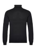 Pullover Tops Knitwear Turtlenecks Black Blend