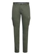 Tjm Scanton Dobby Cargo Bottoms Trousers Cargo Pants Green Tommy Jeans