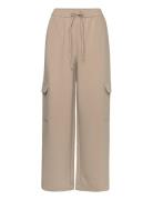 Mschbarbine Cargo Pant Bottoms Trousers Cargo Pants Beige MSCH Copenha...