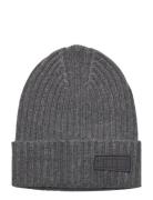 Karli Accessories Headwear Hats Beanie Grey Molo