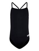 Girl's Team Swimsuit Challenge Solid Sport Swimsuits Black Arena