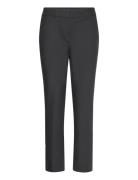 Slim Slack Bottoms Trousers Slim Fit Trousers Black GANT