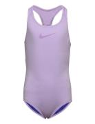 Nike G Racerback Piece Sport Swimsuits Purple NIKE SWIM