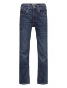 Trousers Denim Staffan Brushed Bottoms Jeans Regular Jeans Blue Lindex