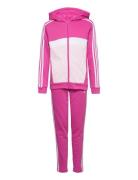 J 3S Tib Fl Ts Sport Tracksuits Pink Adidas Performance