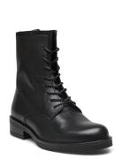 Laced Ankle Boot Shoes Boots Ankle Boots Laced Boots Black Gabor