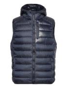 Hooded Full Zip Vest Sport Vests Navy Champion