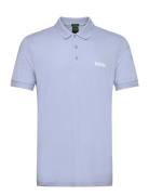 Paule Sport Polos Short-sleeved Purple BOSS