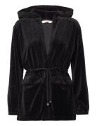 Carola Cardigan Tops Sweat-shirts & Hoodies Hoodies Black ODD MOLLY