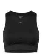 Lux Contour Crop Sport Crop Tops Sleeveless Crop Tops Black Reebok Per...