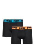 Puma Men Everyday Basic Boxers 2P Sport Boxers Black PUMA