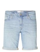 Slhslim Alex 3404 L.b Super Shorts Noos Bottoms Shorts Denim Blue Sele...