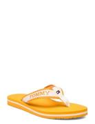 Hilfiger Webbing Pool Slide Shoes Summer Shoes Sandals Flip Flops Yell...