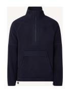 Nate Fleece Anorak Tops Sweat-shirts & Hoodies Fleeces & Midlayers Nav...