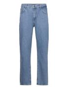 Curt Casual Blue Wash Denim Bottoms Jeans Relaxed Blue Lexington Cloth...