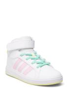 Grand Court Mid K Sport Sneakers High-top Sneakers White Adidas Sports...