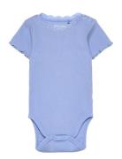 Bodystocking Bodies Short-sleeved Blue Sofie Schnoor Baby And Kids