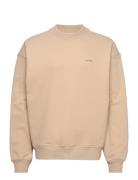 M. Relaxed Crew Designers Sweat-shirts & Hoodies Sweat-shirts Beige HO...