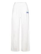 Straight Jogger_B Bottoms Sweatpants White HUGO BLUE