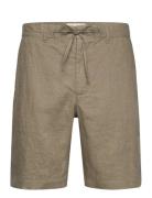 Relaxed Linen Ds Shorts Bottoms Shorts Casual Green GANT