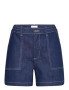 Nuissa Shorts Bottoms Shorts Denim Shorts Navy Nümph