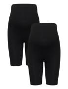 Vmmisa Hw Seamless Biker Short 2P Bottoms Shorts Cycling Shorts Black ...