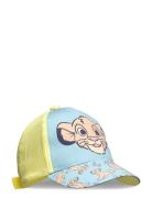 Cap In Sublimation Accessories Headwear Caps Yellow Løvernes Konge