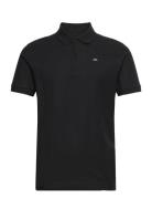 M Polo Pike Designers Polos Short-sleeved Black J. Lindeberg