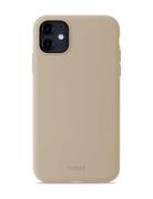 Silic Case Iph 11/Xr Mobiltilbehør-covers Ph Cases Beige Holdit