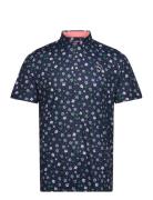 Cloudspun Floral Polo Sport Polos Short-sleeved Navy PUMA Golf