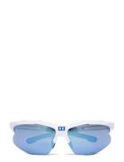 Hybrid Accessories Sunglasses D-frame- Wayfarer Sunglasses White Bliz