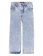 Aiden Bottoms Jeans Wide Jeans Blue Molo