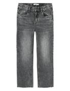 Nkfrose Wide Jeans 9417-Tk Noos Bottoms Jeans Regular Jeans Grey Name ...