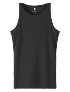 Nkfkab Sl Slim Top Noos Tops T-shirts Sleeveless Black Name It